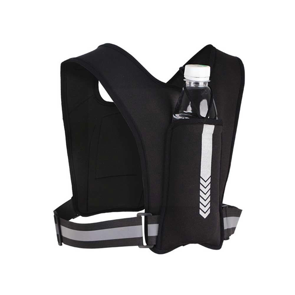 Water Bottle Outdoor Reflective Running Vest Bag