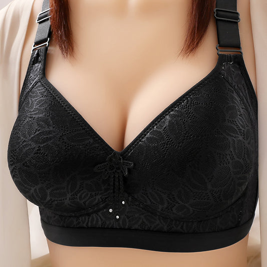 Large Size Thin Wireless Bra