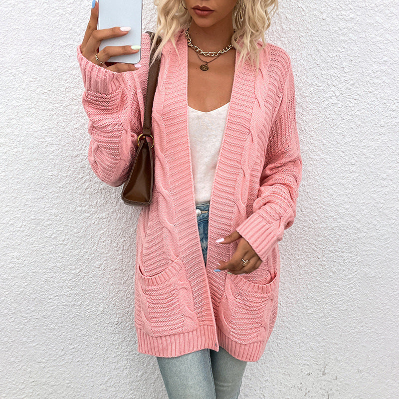 Drizzle Twist Cardigan Sweater