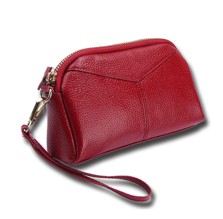 Genuine leather Casual Women Clutches