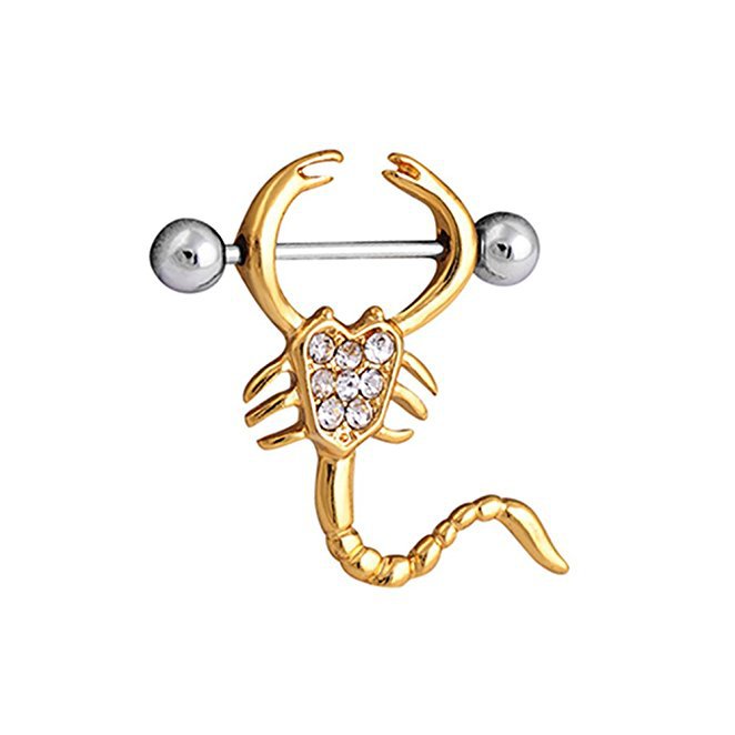 Stainless Steel Scorpion Body Piercing