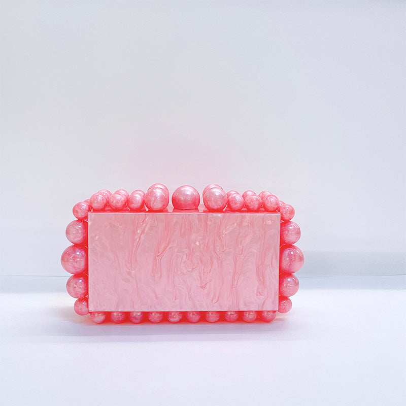 New Acrylic Cloud Clutch Bag