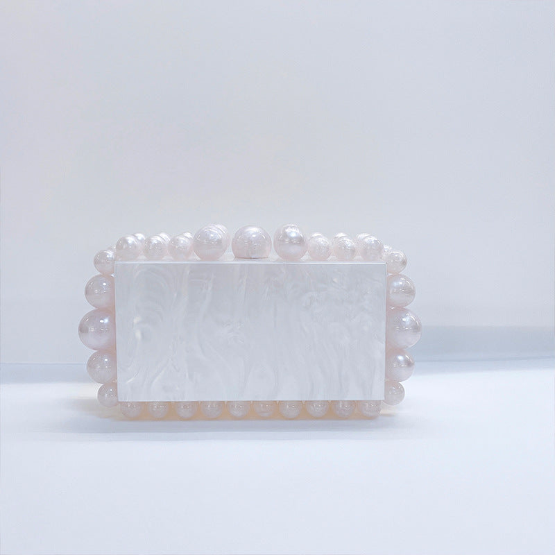 New Acrylic Cloud Clutch Bag