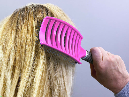 Curly Detangle Hair Brush For Salon Hairdressing