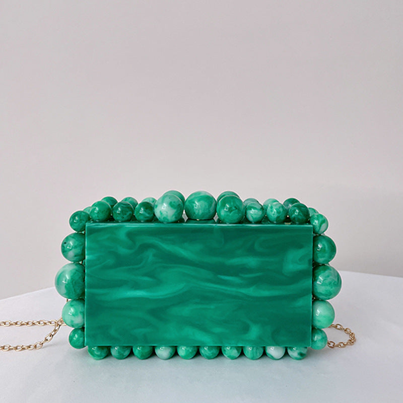 New Acrylic Cloud Clutch Bag