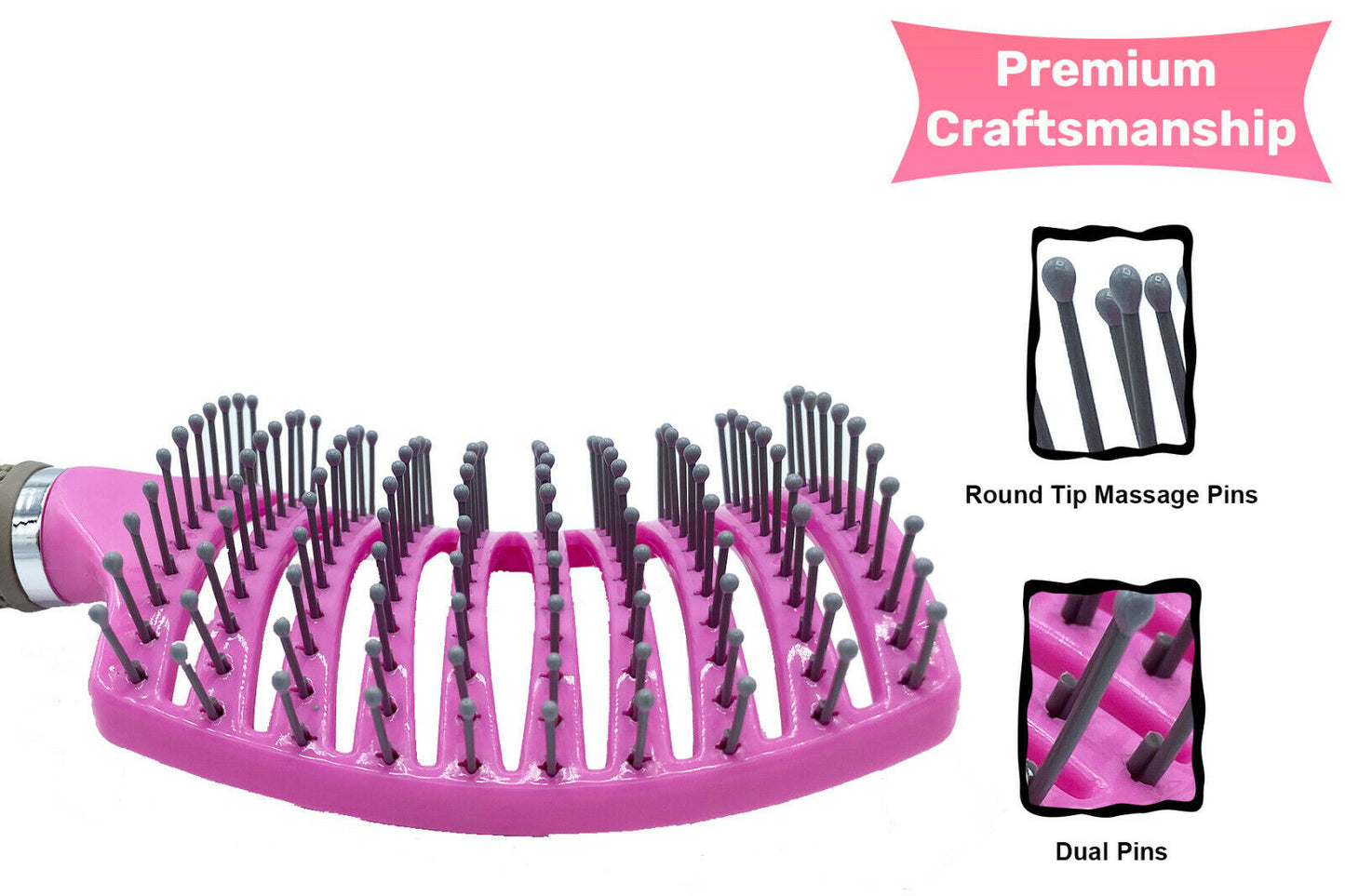 Curly Detangle Hair Brush For Salon Hairdressing