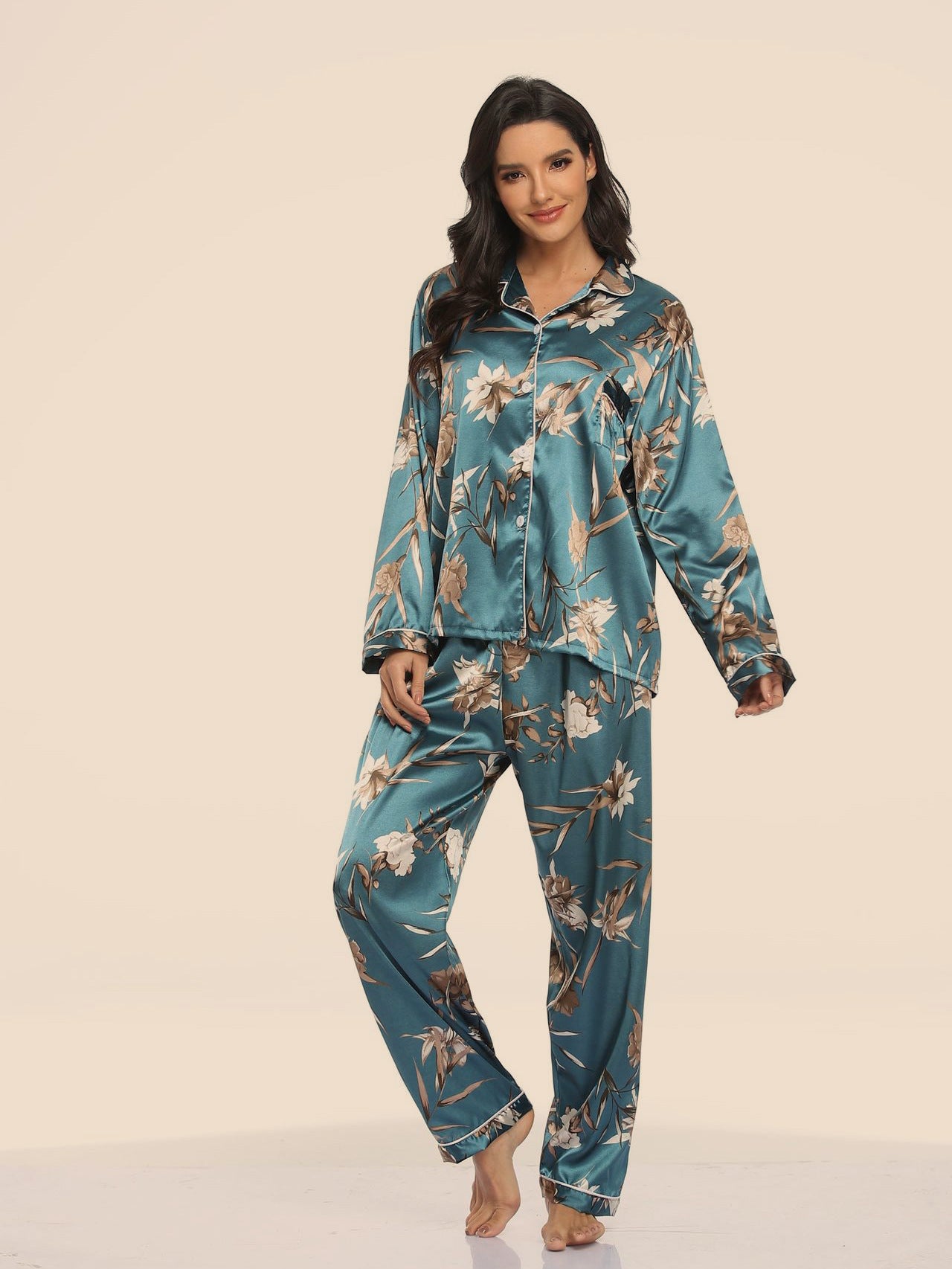 Long Sleeve Tops And Pants  Sleepwear