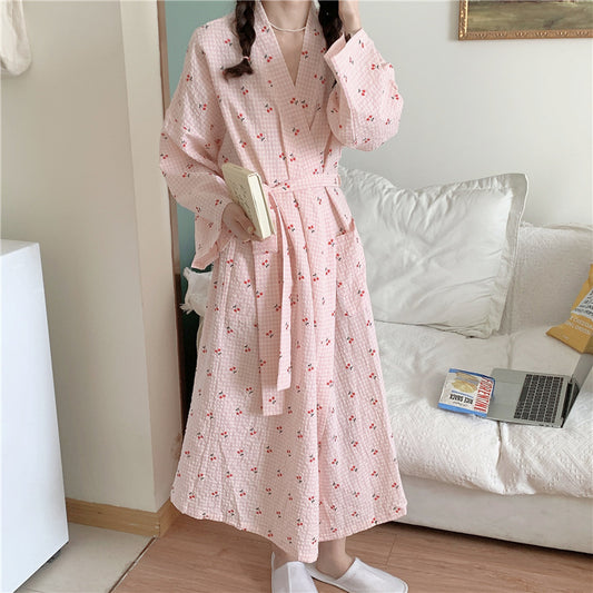 Women's Autumn Cute Bathrobe