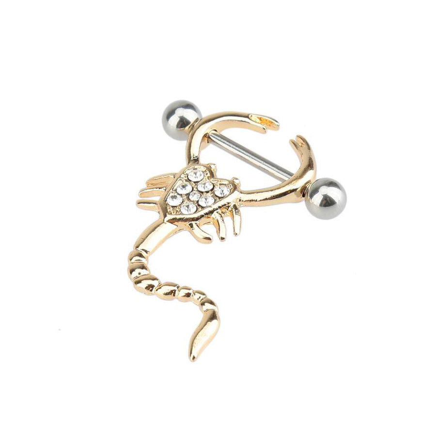 Stainless Steel Scorpion Body Piercing