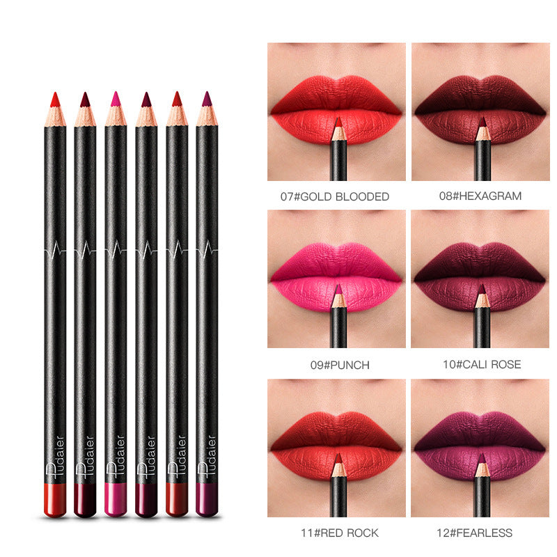 36 Color Lip Liner Waterproof