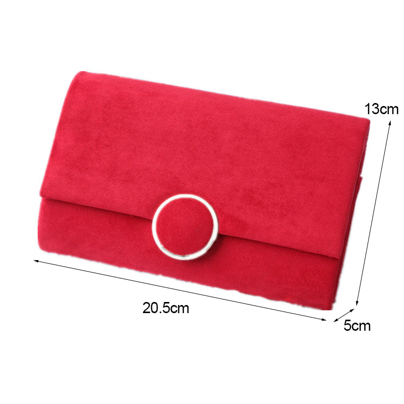 Red Dress Clutch Bag