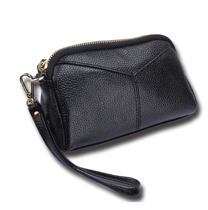 Genuine leather Casual Women Clutches