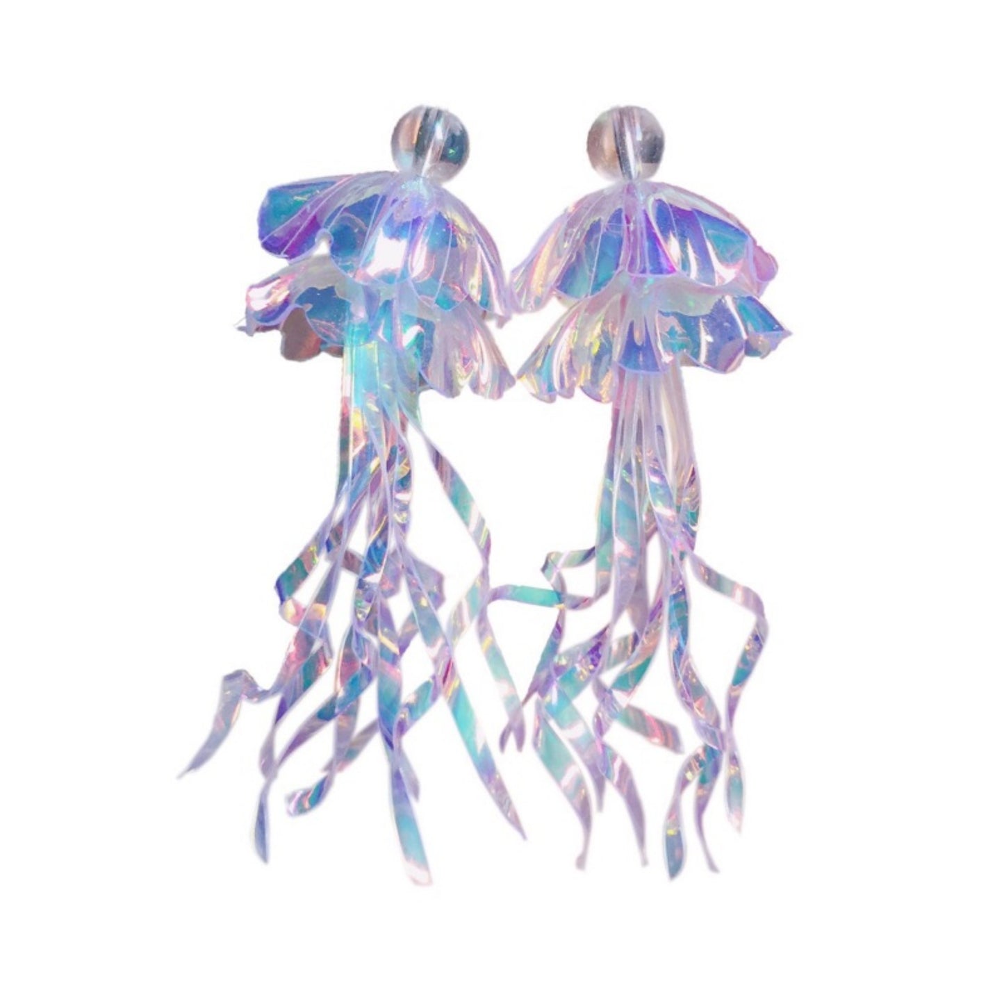 Girl's Heart Exaggerated Earrings