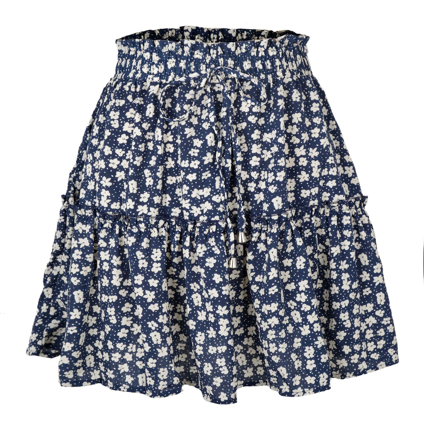 High Waist  Printed Small Floral