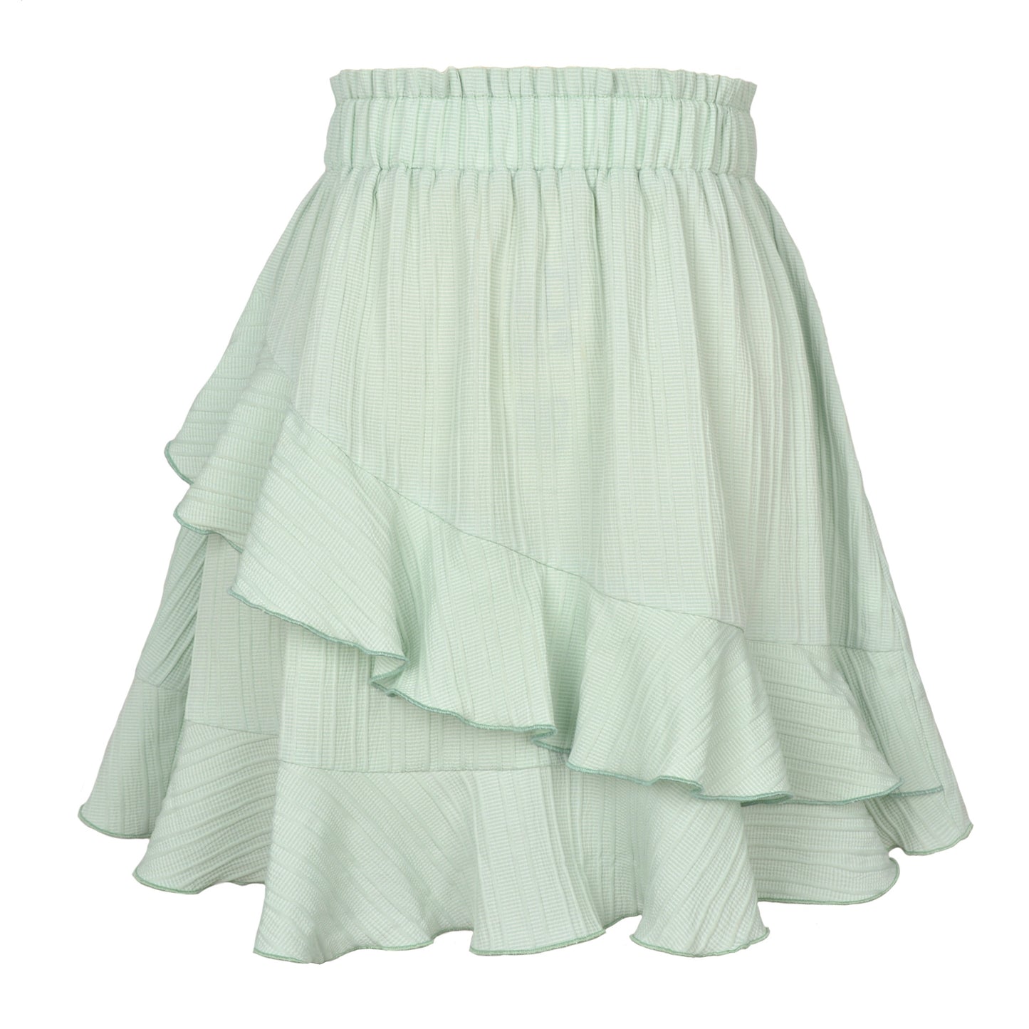 Ruffled Skirt  High Waist