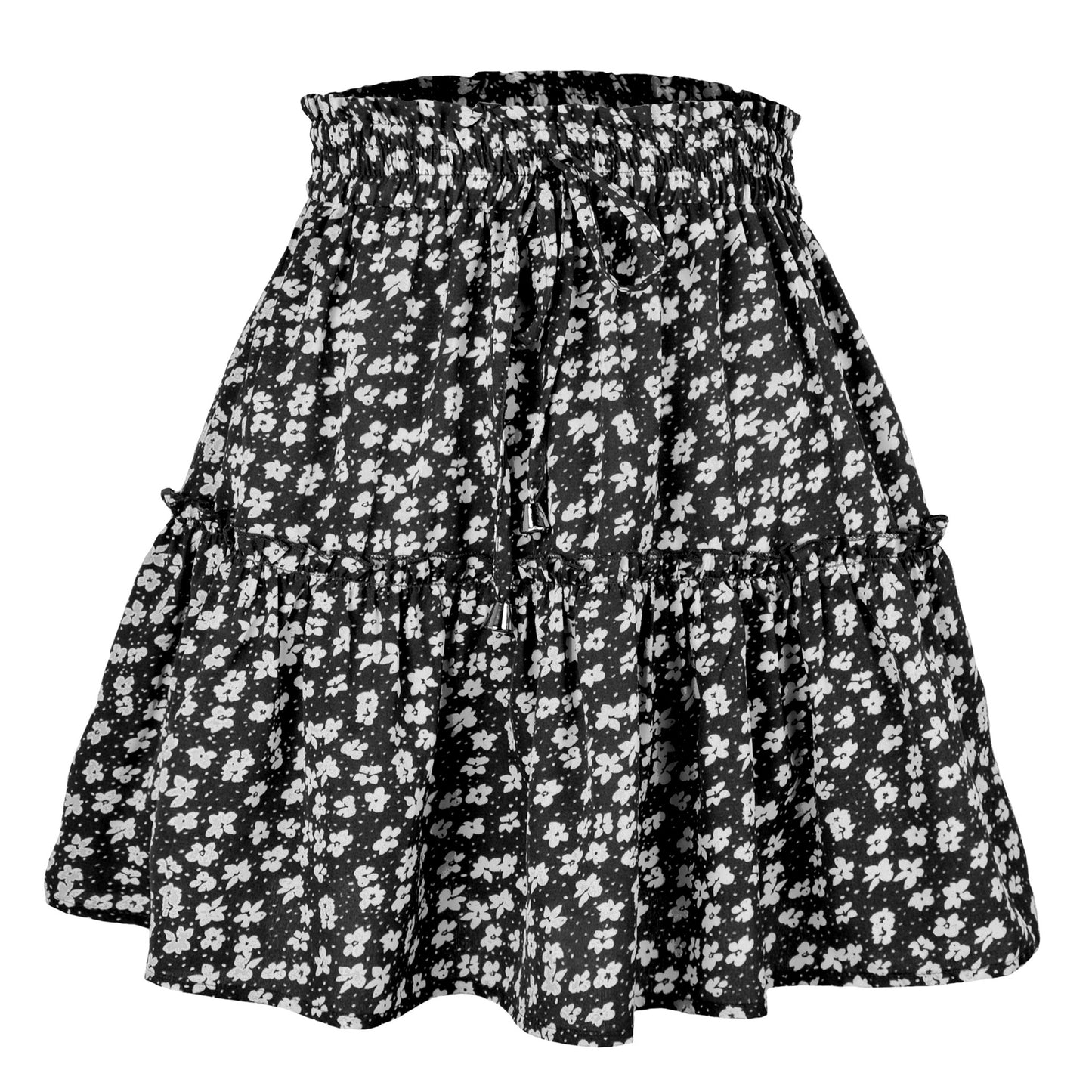 High Waist  Printed Small Floral