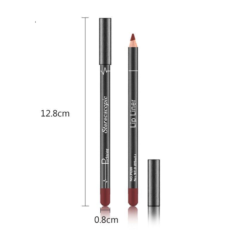 12 Colors Waterproof  Lip Liner