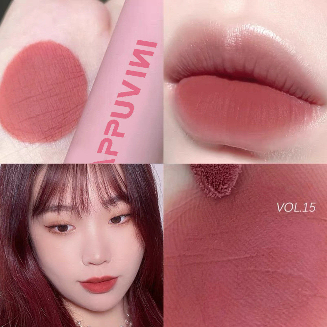 Lip Glaze Cream Apricot Lipstick