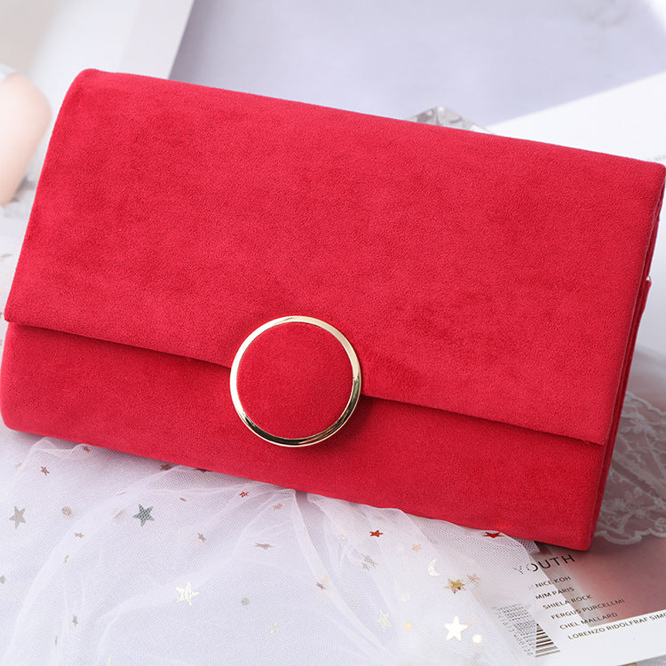 Red Dress Clutch Bag