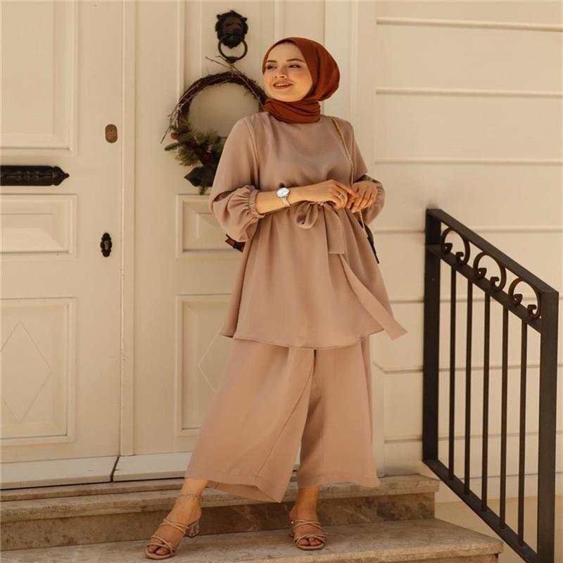 Two-pieces Muslim Sets Abaya