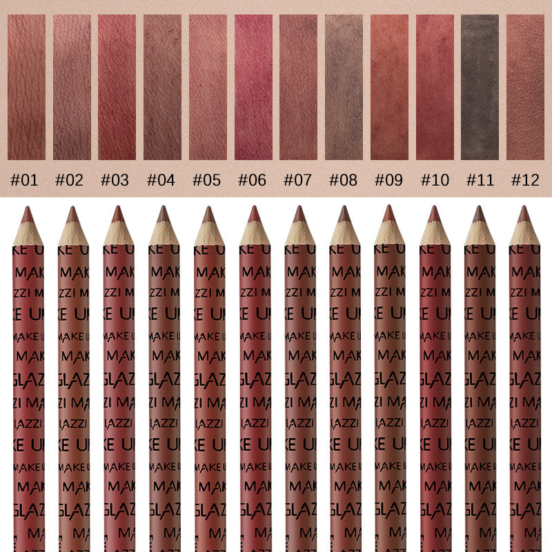 New GLAZZI12 Color Lip Liner