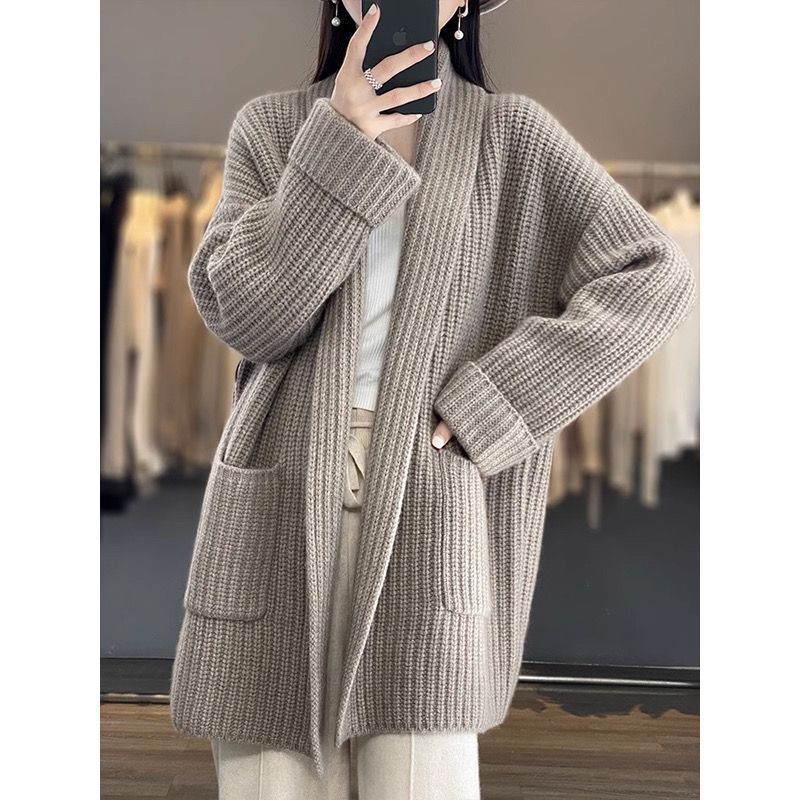 Warm All-match Simple Leisure Sweater Sweater Coat