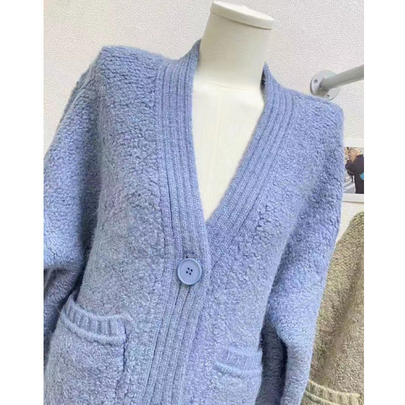 Knitted Cardigan Sweater