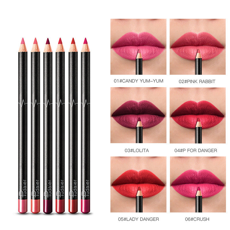 36 Color Lip Liner Waterproof