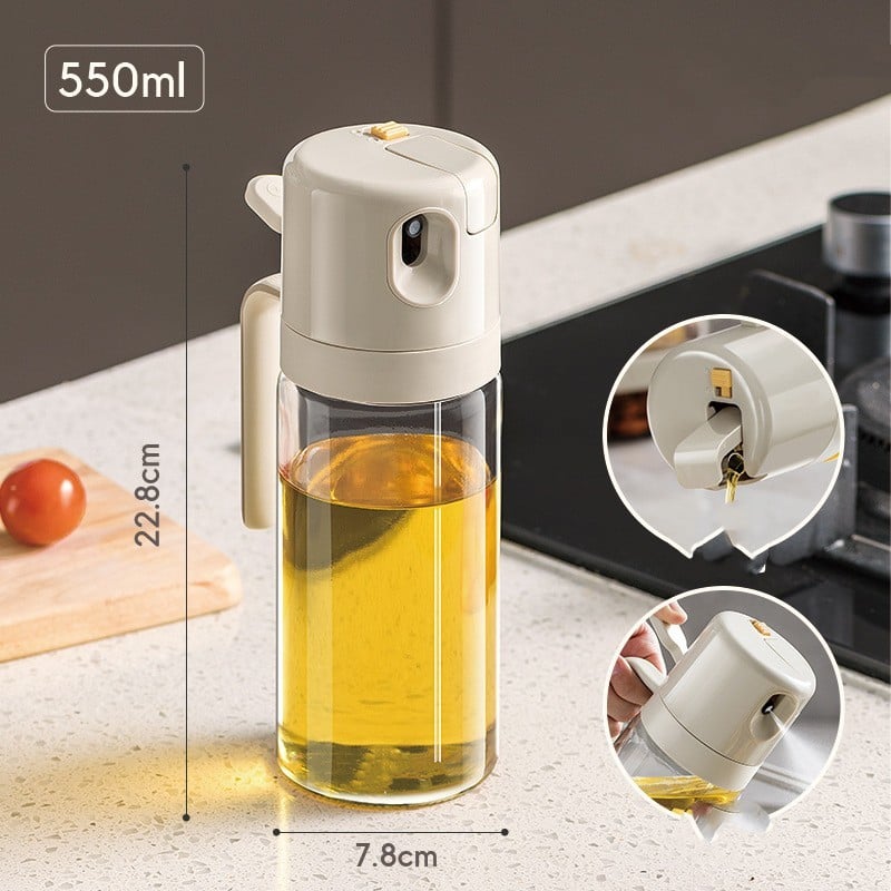 2 In 1 Oil Sprayer Bottle