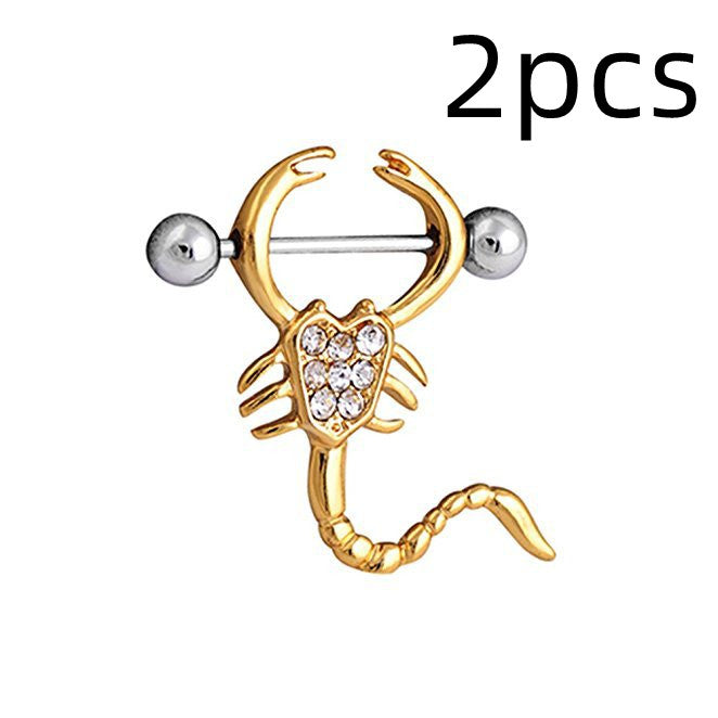 Stainless Steel Scorpion Body Piercing