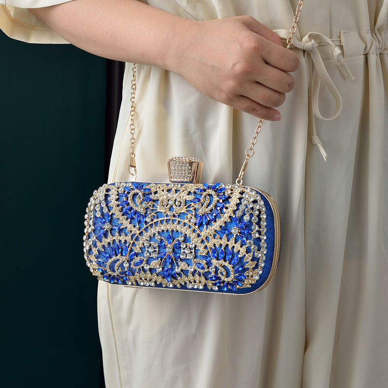 Casual Diamond Clutch Shoulder Bag