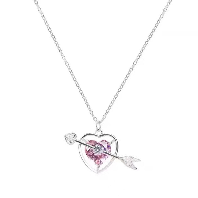 One Piercing Heart Necklace