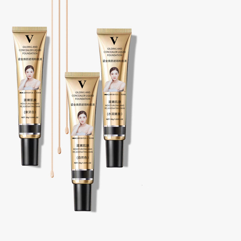 Moisturizing Gilt Concealer Liquid Foundation