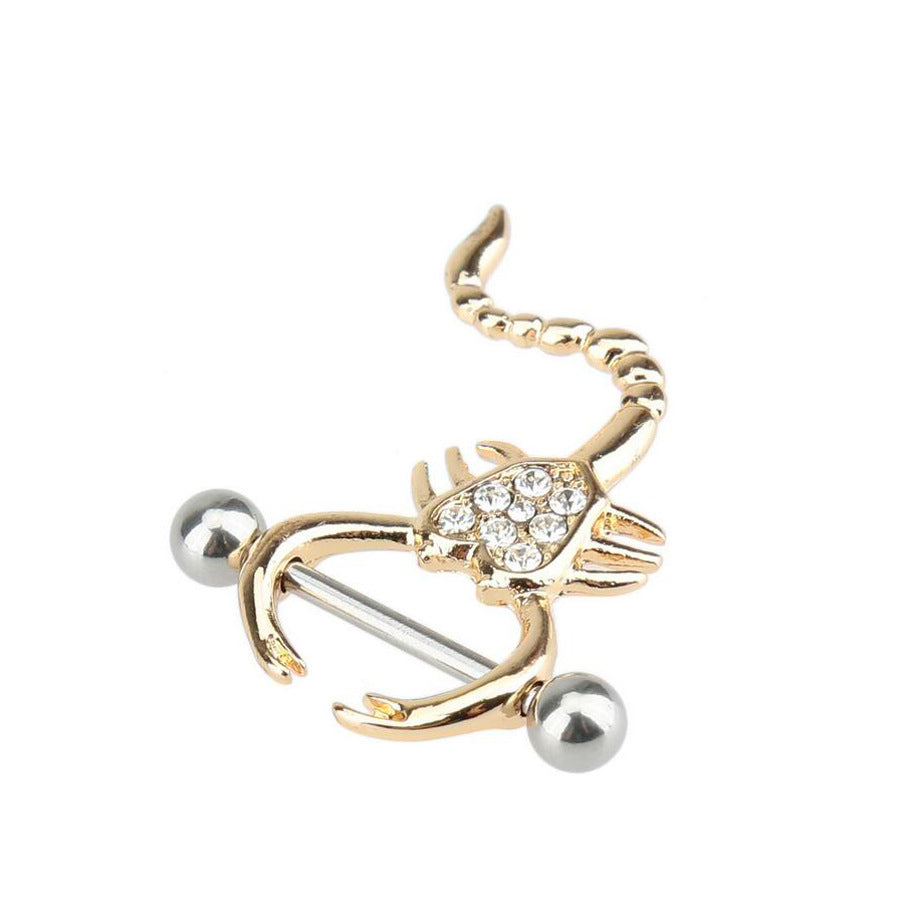 Stainless Steel Scorpion Body Piercing