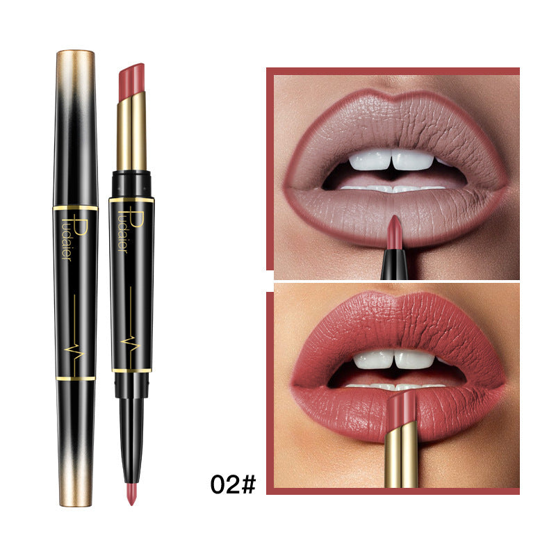 Matte Double-headed Lipstick Lip Liner