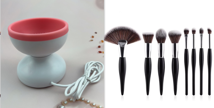 Portable USB Makeup Brush Cleaner Machine