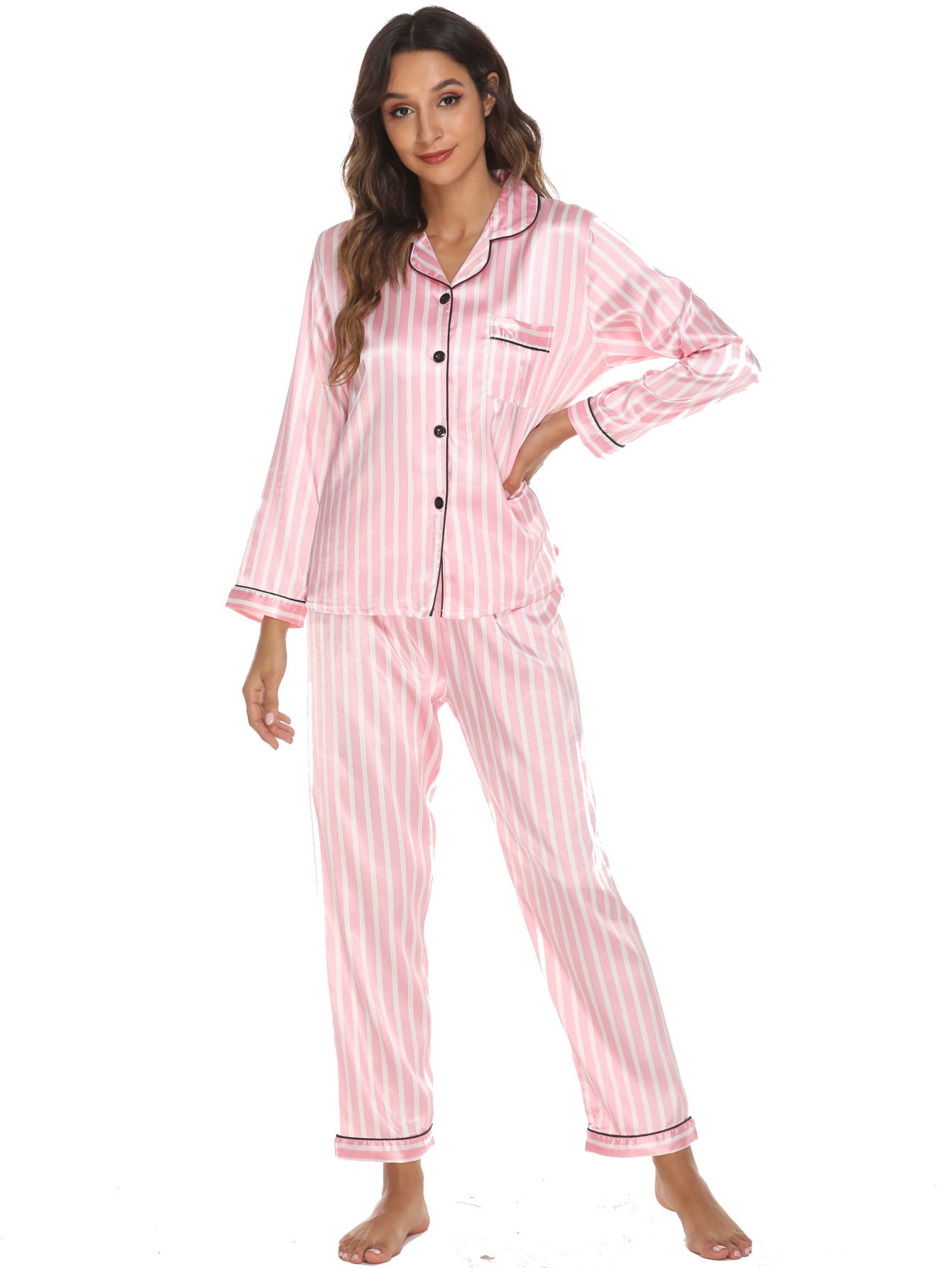 Long Sleeve Tops And Pants  Sleepwear