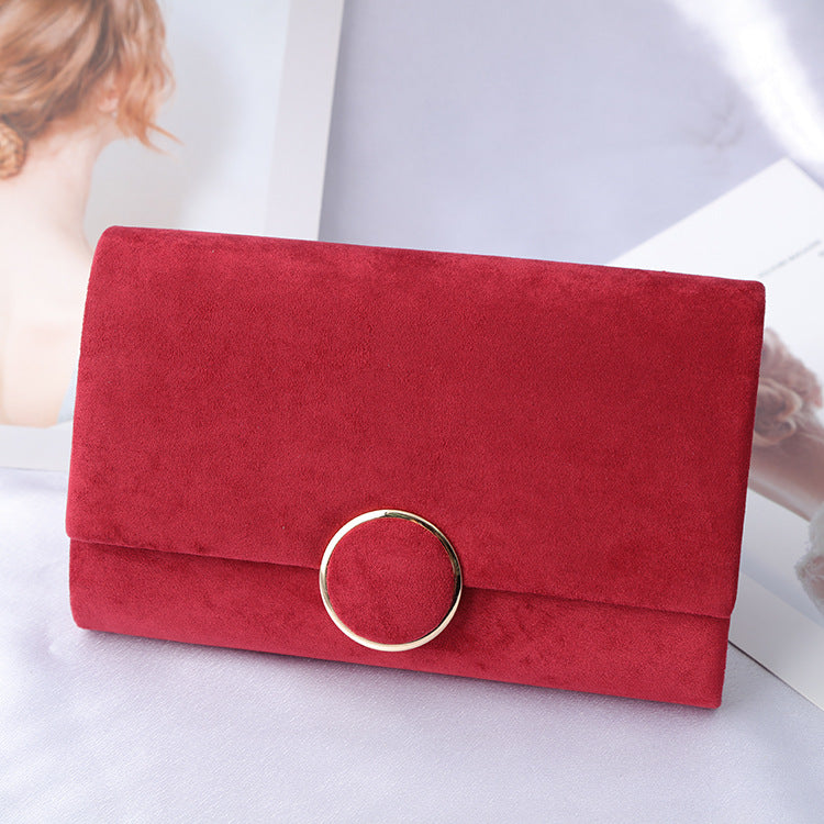 Red Dress Clutch Bag